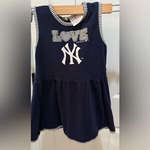 Genuine Merchandise Navy and White Kids Jersey Dress NY Yankees - 4T